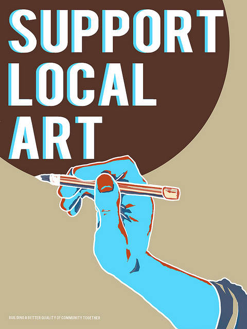 support local art